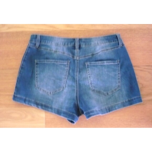 Happily Grey Juniors Size 11/30 Button Details On Front Nautical Bodycon - Picture 2 of 9